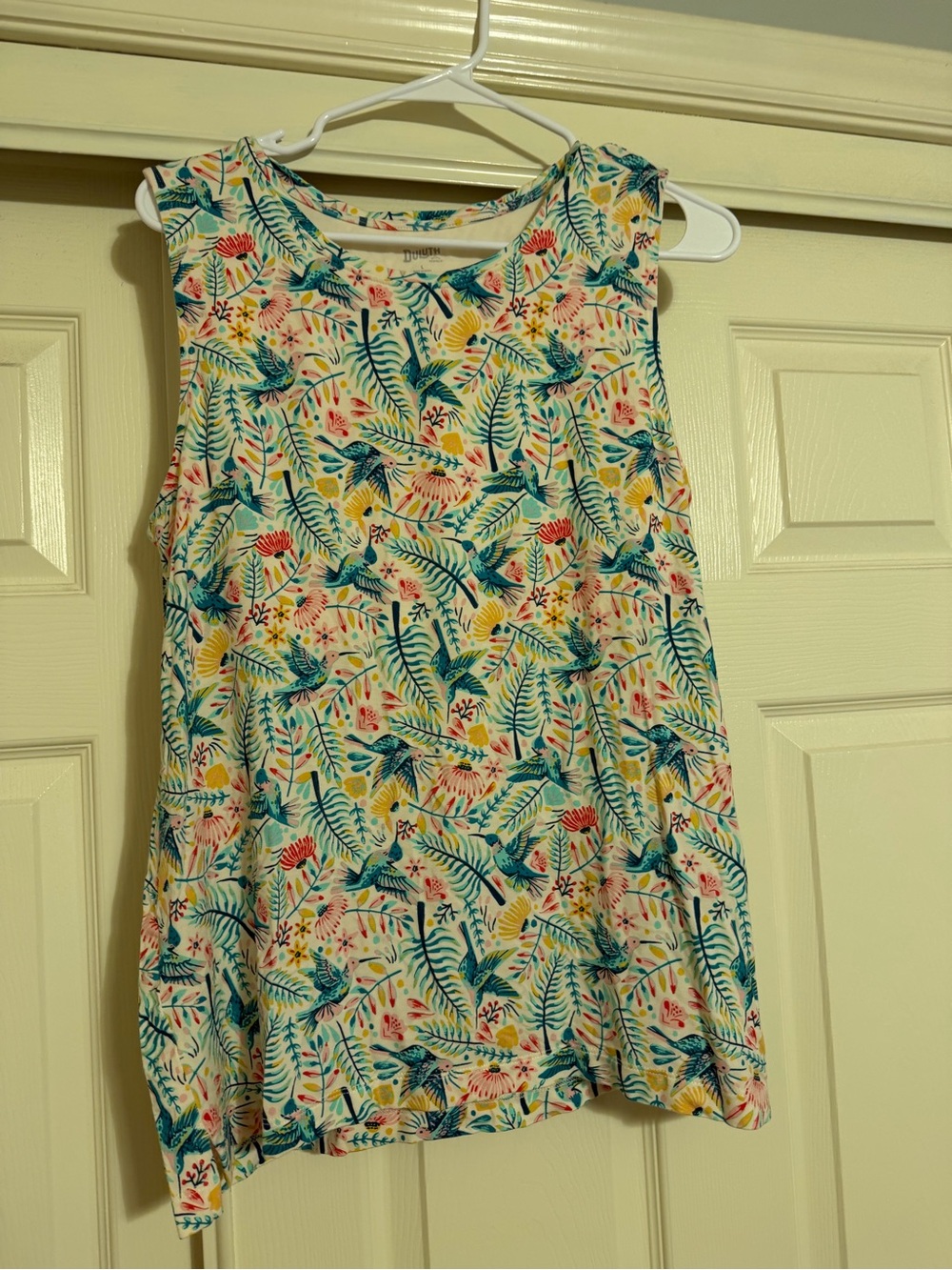 Duluth Trading Company Dang Soft Bird Tank Top